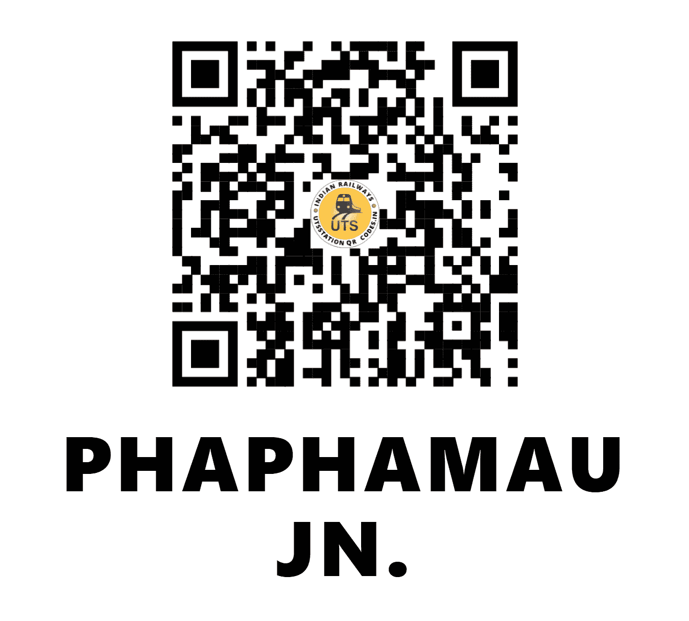 UTS QR Code for PHAPHAMAU JN. - PFM - NR (UTTAR PRADESH)